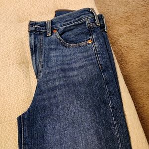 Levis ribcage wide leg full length jean size 25 L32 :)
